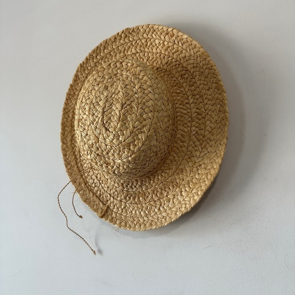 Raffia Brim Sun Hat By Scala The Collection O/S - Picture 3 of 9